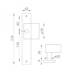 MP - MADLO PEVNÉ VYOSENÉ - SH NEM - nerez matná