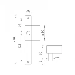 MP - MADLO PEVNÉ VYOSENÉ - SUH NEM - nerez matná