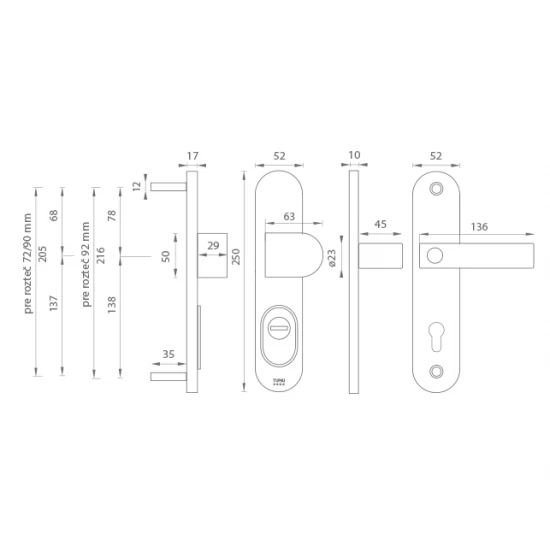 TI - LORD PLUS - 3212 GRM - grafit matný (141)