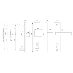 TI - FORTE PLUS - 3214 CHL - chróm lesklý (03)