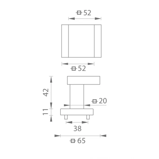 TI - MADLO - HR 1924Q CHL - chróm lesklý (03)