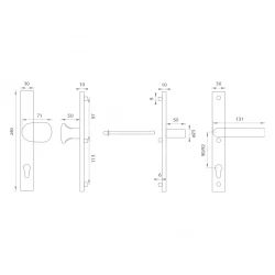 WA - FELIX H2 CIM - čierna matná (RAL 9005)