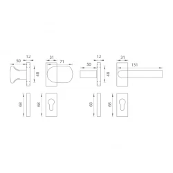 WA - FELIX H1 - UHR BIL - biela lesklá (RAL 9016)